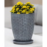 Campania Marguerite Tall and Short Tapered Planter - Set of 4